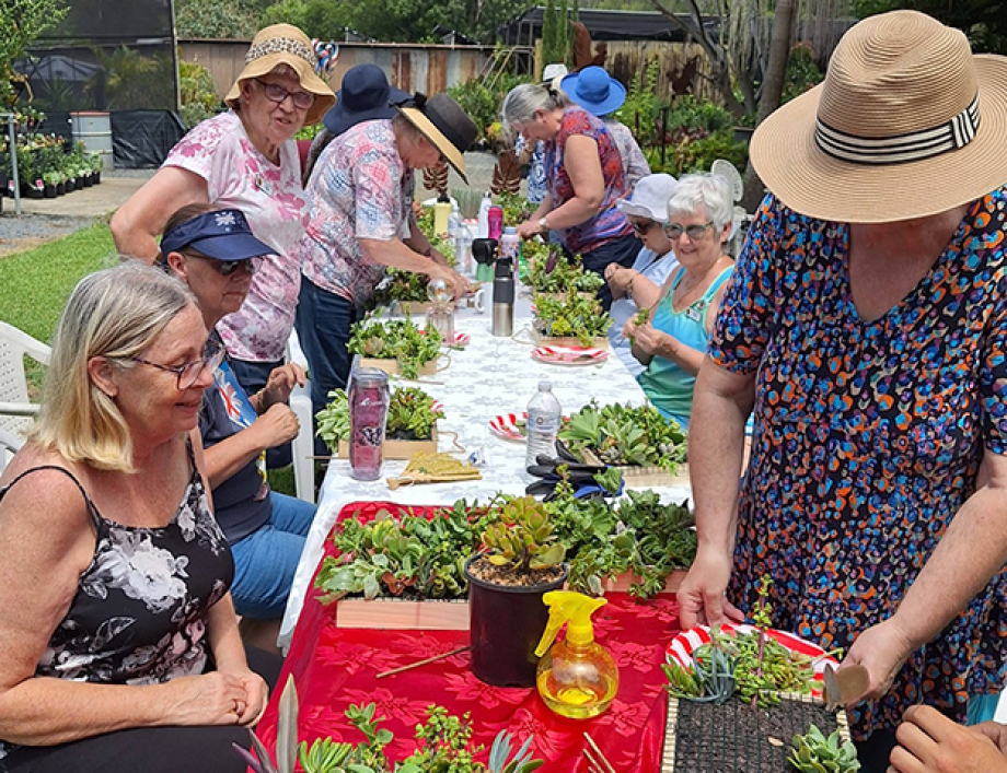Waterford Garden Centre Living Art workshop
